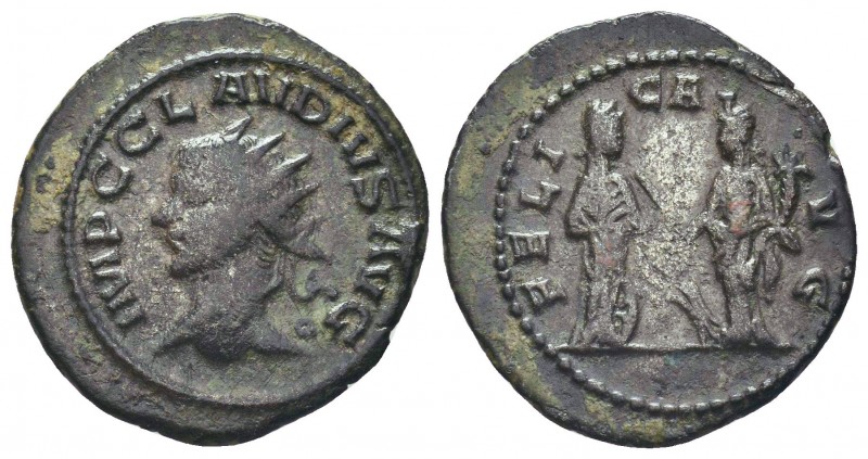 Claudius II. (268-270 AD). AE silvered Antoninianus

Condition: Very Fine

Weigh...