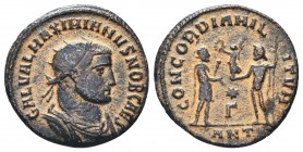 Maximianus Herculius (286-305 AD). Silvered AE Antoninianus

Condition: Very Fine

Weight: 2.80 gr
Diameter: 19 mm