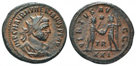 Numerianus (283-284 AD). AE Antoninianus 

Condition: Very Fine

Weight: 4.80 gr
Diameter:21 mm