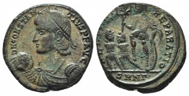 Constantius II. A.D. 337-361. AE centenionalis

Condition: Very Fine

Weight: 4.70 gr
Diameter:20 mm