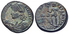 Constantius II. A.D. 337-361. AE centenionalis

Condition: Very Fine

Weight:4.10 gr
Diameter: 21 mm
