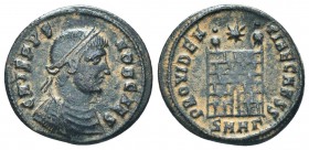 Crispus. Caesar, A.D. 317-326. AE 

Condition: Very Fine

Weight: 2.90 gr
Diameter: 19 mm