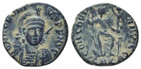 Honorius. A.D. 393-423. AE

Condition: Very Fine

Weight: 2.60 gr
Diameter: 16 mm