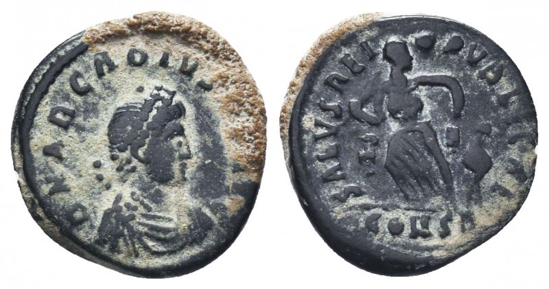 Arcadius. A.D. 383-408. AE 

Condition: Very Fine

Weight: 1.30 gr
Diameter:14 m...