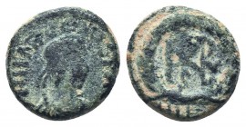 Marcian. A.D. 450-457. AE

Condition: Very Fine

Weight:1.50 gr
Diameter: 11 mm
