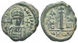 Justinian I. 527-565. AE 

Condition: Very Fine

Weight:4.40 gr
Diameter: 21 mm