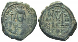 Maurice Tiberius. 582-602. AE follis

Condition: Very Fine

Weight:11.70 gr
Diameter: 30 mm