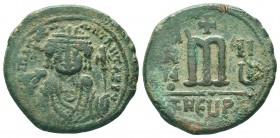 Maurice Tiberius. 582-602. AE follis

Condition: Very Fine

Weight:12.80 gr
Diameter: 30 mm