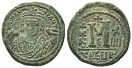 Maurice Tiberius. 582-602. AE follis

Condition: Very Fine

Weight: 11.80 gr
Diameter: 29 mm