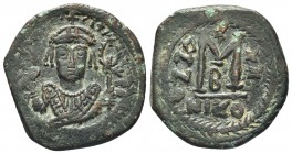 Maurice Tiberius. 582-602. AE follis

Condition: Very Fine

Weight: 12.60 gr
Diameter:32 mm