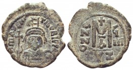 Maurice Tiberius. 582-602. AE follis

Condition: Very Fine

Weight:11.10 gr
Diameter:30 mm