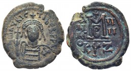Maurice Tiberius. 582-602. AE follis

Condition: Very Fine

Weight: 12.70 gr
Diameter: 31 mm
