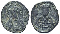 Byzantine Anonymous Follis , circa 976-1025. Bust of Christ facing.

Condition: Very Fine

Weight: 6.90 gr
Diameter: 28 mm