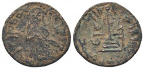 Arab - Byzantine Coin Ae, 

Condition: Very Fine

Weight: 3.10gr
Diameter: 21 mm