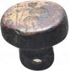 Byzantine Bronze Stamp Seal,

Condition: Very Fine

Weight: 14.4gr
Diameter: 20mm
