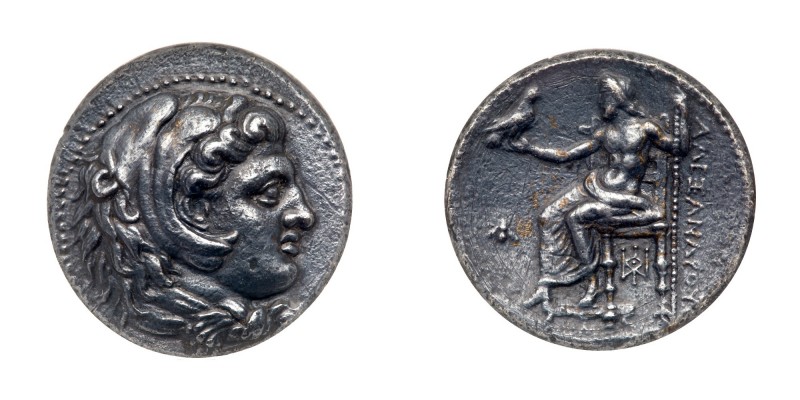 Macedonian Kingdom. Alexander III 'the Great'. Silver Decadrachm (41.34 g), 336-...