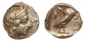 Attica. Athens. Silver Tetradrachm (17.17g), ca. 440-404 BC