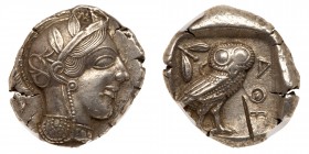 Attica. Athens. AR Tetradrachm (16.63g), ca. 440-404 BC