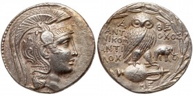 Attica, Athens. Silver Tetradrachm (16.33 g), ca. 168/5-42 BC. EF