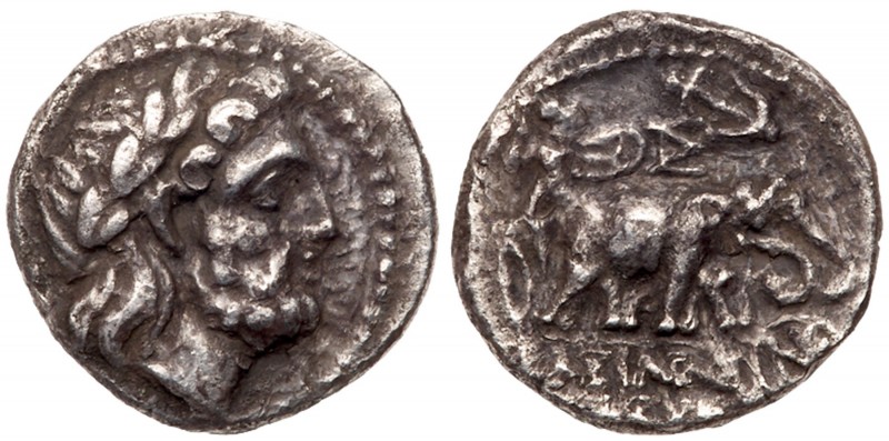 Seleukid Kingdom. Seleukos I Nikator. Silver Hemidrachm (2.01 g), 312-281 BC. Un...