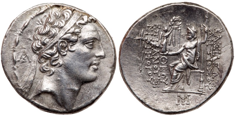 Seleukid Kingdom. Antiochos IV Epiphanes. Silver Tetradrachm (16.64 g), 175-164 ...