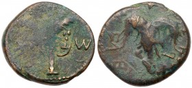 Judaea, Bar Kokhba Revolt. Æ Medium Bronze (9.89 g), 132-135 CE. F