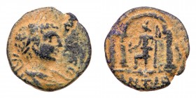Judaea City Coinage. Samaria, Antipatris. Elagabalus. Æ (4.10 g), AD 218-222. VF