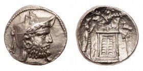 Kingdom of Persis. Autophradates (Vadfradad) II. Silver Tetradrachm (16.73 g), early-mid 2nd century BC. EF