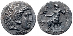 Ptolemaic Kingdom. Ptolemy I Soter. Silver Tetradrachm (15.15 g), as Satrap, 323-305 BC. EF