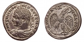 Caracalla. BI Tetradrachm (12.05 g), AD 198-217. EF