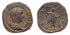 Gordian III. Æ Sestertius (23.34 g), AD 238-244. EF