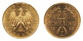 Austria. 25 Schillings, 1929