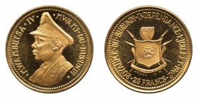 Burundi. 10 and 25 Francs, 1962. PF