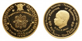 Cameroun. 1000 Francs, 1970. PF