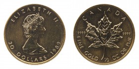 Canada. 20 Dollars, 1989. BU