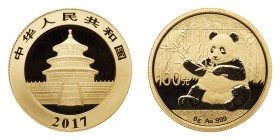 China. 100 Yuan, 2017. PF