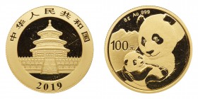 China. 100 Yuan, 2019. PF