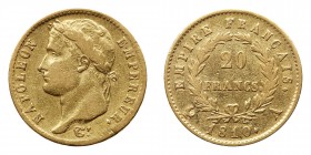 France. 20 Francs, 1810-A (Paris). F
