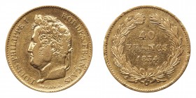 France. 40 Francs, 1834-A (Paris). F