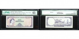 Jamaica. Bank of Jamaica. 1960 (ND 1964) 10/ - Shillings