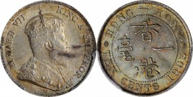 HONG KONG. 10 Cents, 1903. London Mint. PCGS MS-63 Gold Shield.