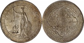 GREAT BRITAIN. Trade Dollar, 1898-B. Bombay Mint. Victoria. PCGS MS-64 Gold Shield.