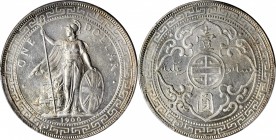 GREAT BRITAIN. Trade Dollar, 1900-B. Bombay Mint. Victoria. PCGS MS-64 Gold Shield.