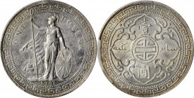 GREAT BRITAIN. Trade Dollar, 1901-C. Calcutta Mint. Victoria. PCGS MS-62 Gold Shield.