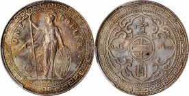 GREAT BRITAIN. Trade Dollar, 1907-B. Bombay Mint. Edward VII. PCGS MS-65 Gold Shield.
