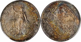 GREAT BRITAIN. Trade Dollar, 1908-B. Bombay Mint. Edward VII. PCGS MS-66+ Gold Shield.