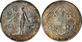 GREAT BRITAIN. Trade Dollar, 1908-B. Bombay Mint. Edward VII. PCGS MS-65 Gold Shield.