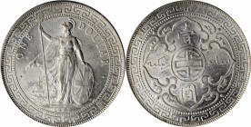 GREAT BRITAIN. Trade Dollar, 1897-(B). Bombay Mint. Victoria. PCGS MS-62 Gold Shield.