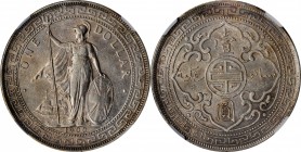 GREAT BRITAIN. Trade Dollar, 1900. Bombay or Calcutta Mint. Victoria. NGC AU-53.