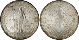 GREAT BRITAIN. Trade Dollar, 1901-C. Calcutta Mint. PCGS MS-62 Gold Shield.